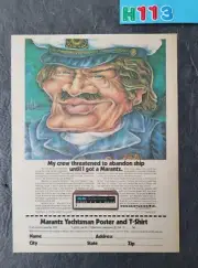 Marantz 4300 Receiver Yachtsman Poster & T-shirt Offer Promo Print Ad 1973