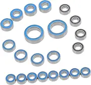 Precision Rc Car Bearings Set 22pcs Steel Kit for 1/18 Crawler Car Upgrade