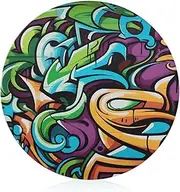 Chopping Blocks, Graffiti Drawing Art Printed Chopping Block,fruit Chopping Block,thickened Chopping Block,round Chopping Block