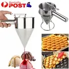 Stainless Steel Donut Pancake Maker Baking Tools Cupcake Batter Dispenser Funnel