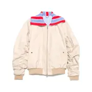 [Charles Jeffrey Loverboy] Charles Jeffrey Loverboy Contrasting-collar Bomber Jacket L NEUTRALS
