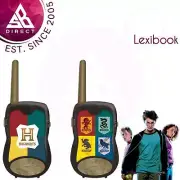 Lexibook Walkie-Talkies 120M│Kid's Communication Game│Belt Clip│Harry Potter│3y+