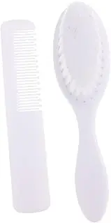 RORPOIR Creative Baby Bathing Hair Brush Set White Scalp Comb for Newborns Toddlers