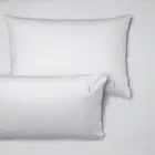 Bianca Heston 300TC Percale Cotton Sheet/Pillowcase Combo WHT King Single Bed