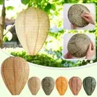 1x Wasp Nest Deterrents Waterproof Fake Hornets Nest w Wasp Trap Yellow P6F5