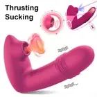 Thrusting G Spot Vibrator Sucking Dildo Clitoral Stimulator for Women Sex Toy AU