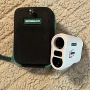 Golf Rangefinder with Slope, Pin Lock, 1000YDS Range & Rechargeable Battery