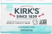 Kirk's Natural - Original Coco Castile Bar Soap Fragrance Free - 4 oz.