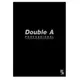 Double A A5膠裝筆記本-辦公室系列(黑) DANB12163/本