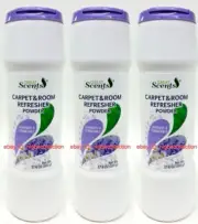 Lot 3 x 17.6oz G.Scents Carpet & Room Refresher Powder Lavender & Chamomile NEW