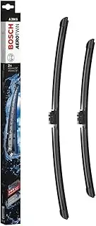 BOSCH A204S Flat Wiper Blade for Imported Cars for AeroTwin Models 23.6/18.7 inches (600/475 mm)