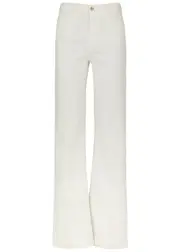 Paige Leenah Flared Jeans - Ecru - 28 (W28 / UK10 / S) 28 (W28 / UK10 / S)