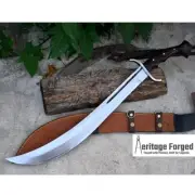 Custom Handmade Carbon Steel Blade Scimitar Machete Sword| Hunting Sword Camping