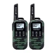ECOXGEAR EXG50-2PKC (Camouflage Colour) UHF CB Handheld Radio Twin Pack NEW