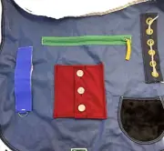 Posey Happy Hands Activity Fidget Apron OT Sensory Activity Alzheimer's Dementia
