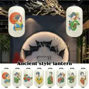 Japanese Geisha Paper Lanterns Restaurant Cuisine Izakaya Art Decor Lampshade