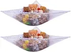 Jumbo Toy Hammock White Organize Stuffed Animals & Children's Toys with this ...