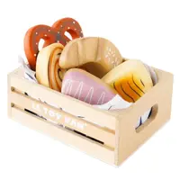 在飛比找momo購物網優惠-【LE TOY VAN】角色扮演系列-新鮮烘培盒木質玩具組(