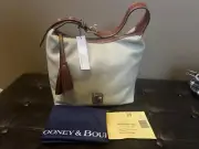 NWT Gorgeous DOONEY & BOURKE Pebble Grain Leather Paige SAC Hobo Bag