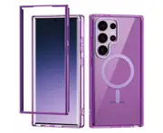 Samsung Galaxy S24 Ultra Case,Shockproof Protective Case-Deep Purple