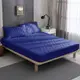 岱思夢 高效能防潑水床包式保潔墊+枕套三件組-特大7尺 深藍