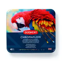 在飛比找誠品線上優惠-DERWENT Chromaflow油性色鉛筆/ 48色/ 