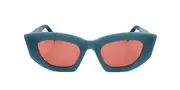 Agent Provocateur Kitti La Belle Teal Blue Women’s Sunglasses Blue Size 50