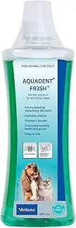 Virbac Aquadent Fresh Water Additive for Dogs and Cats,