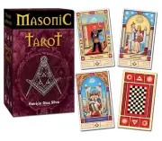 MASONIC TAROT Deck Card Set Mason Oracle Cards Occult Freemason Magick Masons