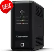 CyberPower UT850EG 850VA UPS - Line Interactive, AVR, 3 Outlets, Black