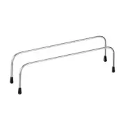 Metal Internal Wire Frames, 11.81" 2Pcs Tubular Bag Frame for Purse Bag Making