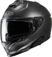HJC i71 Solid Helmet, silver, Size S for Men