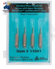 Avery Dennison Swiftach Micro Needle Kit 4Ct Basting, None