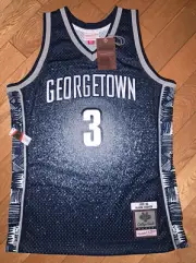 Allen Iverson Georgetown Hoyas 1995-96 Mitchell Ness Swingman Jersey Medium $135