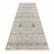 Aria Psalm Grey Runner Rug