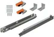 15" BLUM Tandem Set of 6 Drawer Slides Plus BLUMOTION Complete Kit. with Runners
