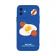 雞蛋伴腸iphone15pro max手機殼13小眾趣味11可愛12適用xs蘋果78p
