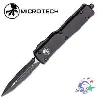 在飛比找蝦皮商城優惠-Microtech UTX70 D/E黑色鋁柄彈簧折刀 / 