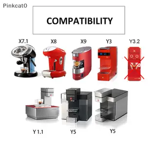 Pinkcat0 可再填充膠囊咖啡杯兼容 Illy Machines 補充咖啡過濾器 TW