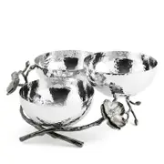 Michael Aram Black Orchid Triple Nut Dish