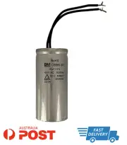 CBB65 Wired Capacitor Start Run Capacitor for Motor pump splitter 20uF 450V SYD