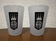 2X - Alec Bradley Cigar Silicone Shot Glasses - 1.5 Ounces