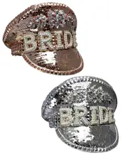 Bride To Be Sequins Festival Costume Hat