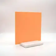 3mm Acrylic Perspex Pastel Sheet A4 210x 300mm Orange Fizz Retail PopUp Displays