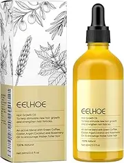 Eelhoe Rosemary Oil for Hair Growth, Veganic Natural Hair Growth Oil, Promote Hair Growths, Enriched with Rosemary Extracta Variety of Plant Extracts to Strèngthen and Moisturize Hair (1pcs)
