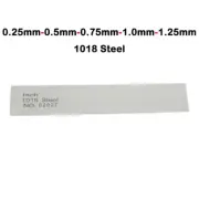 5 Step 1018 Steel 0.25-1.25mm Calibration Block for Ultrasonic Thickness Gauge