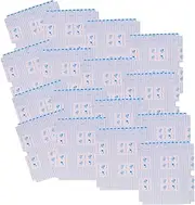 ROMISBABA 16Pcs Frosted Book Covers Wrinkle Self Adhesive Plastic Protectors for Textbooks and Easy to Install for School and Office Use