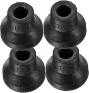 OHPHCALL Rubber Cane Tips for Crutches 4 Pack Walking Stick Accessories Anti-slip Foot Pads for Trekking Poles