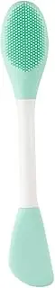 HONMEET Multifunctional Face Wash Brush Double Head Cleaning Skin Brush for Daily Facial Pore Cleansing
