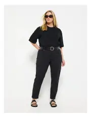 [Commonry] The Soft Stretch Casual Pant in Black